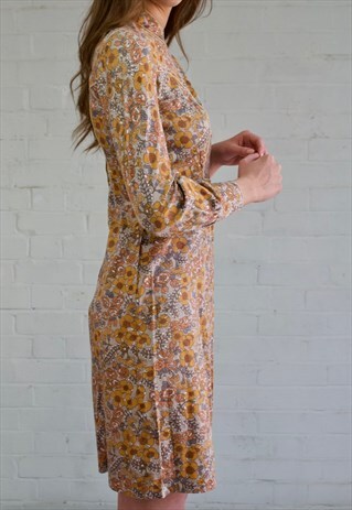 60S BOHO MINI DRESS
