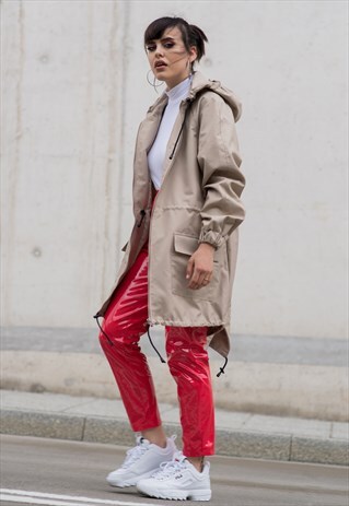 MOCCA BEIGE PARKA COAT