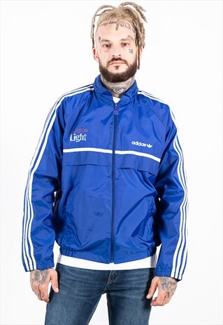 VINTAGE 80S ADIDAS WINDBREAKER JACKET / S8005