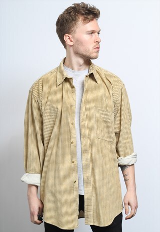VINTAGE CORDUROY CORD SHIRT