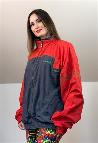 FUTURE 90S HUMMEL FRESH WINDBREAKER FOOTBALL JACKET VINTAGE