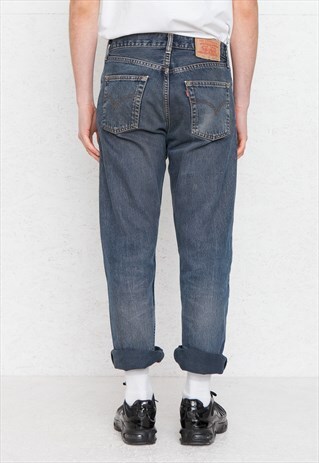 VINTAGE BLUE LEVI'S 521 02 FIT DENIM JEANS