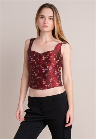 VINTAGE EMBROIDERED TOP