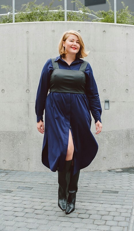 Versatile Plus Size Shirtdress: 2 Stylish Looks