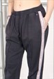 VINTAGE TOMMY HILFIGER JOGGERS IN NAVY LOUNGE TRACKIES XL