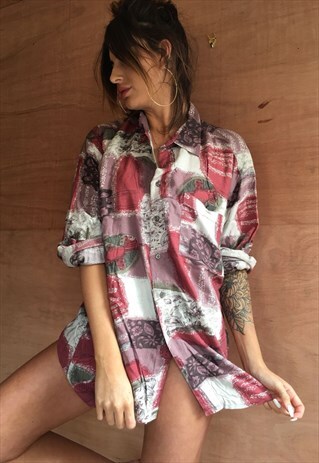 OVERSIZED RETRO 90S 80S VINTAGE UNISEX FESTIVAL SHIRT