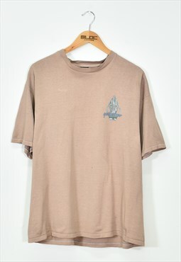 Vintage Quiksilver T-Shirt Brown XLarge