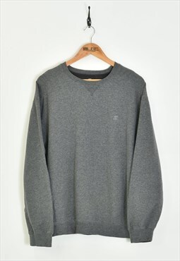 Vintage Starter Sweatshirt Grey Medium