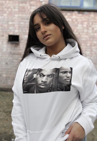 NEW IN - PAID IN FULL MOVIE WHITE HOODIE