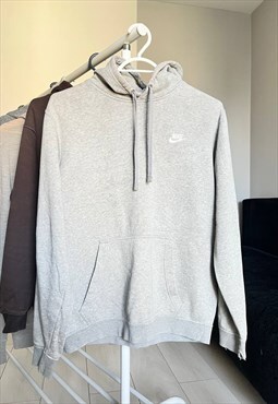 Vintage Nike hoodie washed distressed hafted logo streetwear