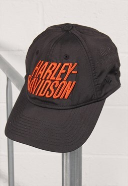 Vintage Harley Davidson Cap Black Baseball Summer Sports Hat