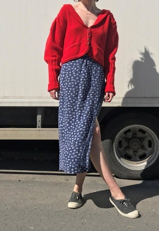 90S WRAP UP SKIRT