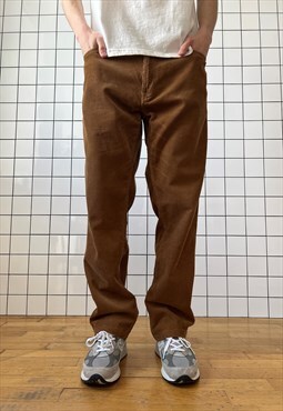 Vintage POLO RALPH LAUREN Corduroy Pants Trousers Brown
