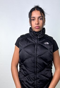 Black y2ks The North Face 550 Series Puffer Jacket Gilet