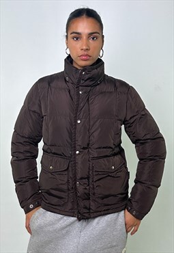 Brown y2ks Moncler Puffer Jacket Coat