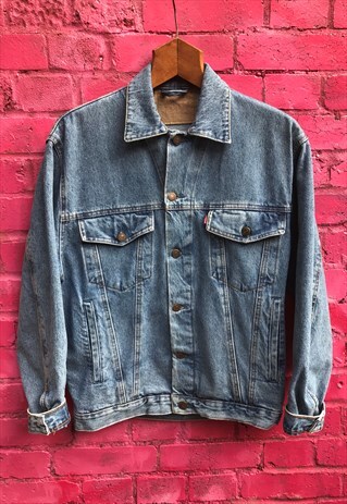 VINTAGE 90'S BLUE LEVI'S DENIM JACKET S