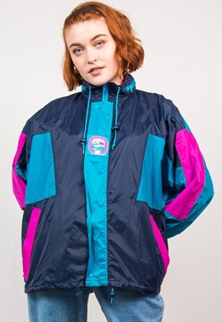 VINTAGE 90'S CAGOULE WINDBREAKER JACKET