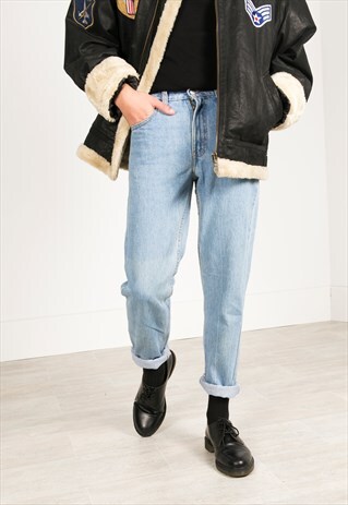 VINTAGE 80'S LEVI'S SLIM FIT JEANS / 0012 / 404