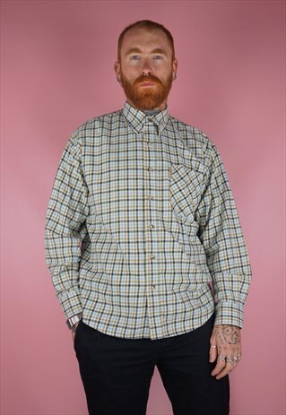 VINTAGE 1990S CHECK FLANNEL SHIRT