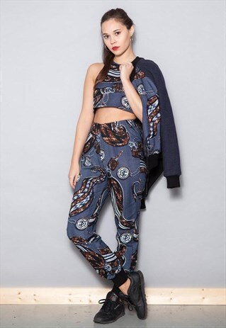 AFRICAN WAX PRINT WOOL & COTTON VARSITY JACKET