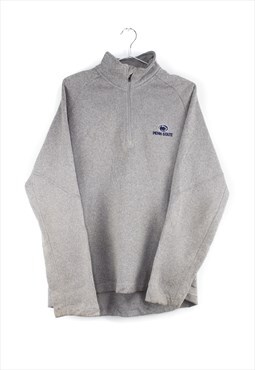 Vintage Penn State 1/4 zip Sweatshirt in Grey S