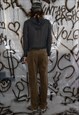 90'S VINTAGE ICONIC CARGO CORDUROY TROUSERS IN PEANUT BROWN