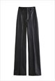 CLASSIC LEATHER PANTS IN BLACK