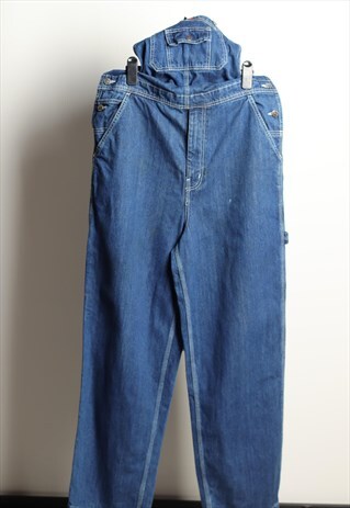 Vintage Craftsman Dungarees Navy Blue