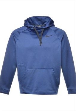 Vintage Nike Hooded Sweatshirt - M