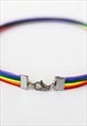 PRIDE ANKLET FOR MEN ANKLE BRACELET RAINBOW FLAG COLORS LGBT