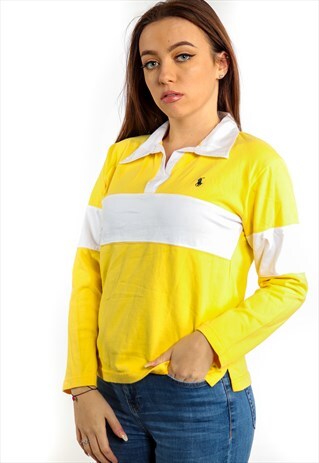 RALPH LAUREN LONG POLO SHIRT T485