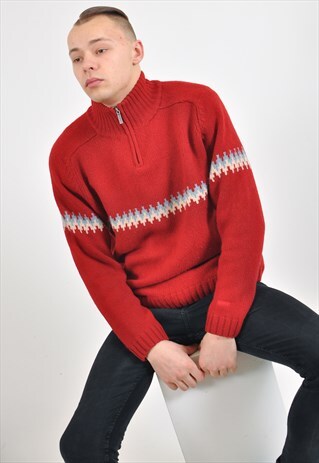 VINTAGE 90'S GANT 1/4 ZIP JUMPER