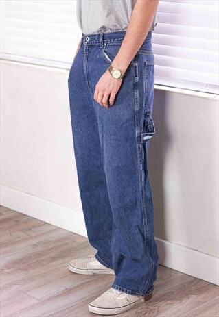 VINTAGE TOMMY HILFIGER JEANS LOGO 90S 33/32 32.7