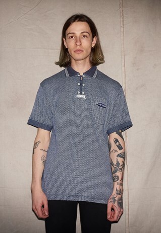 90' NORMCORE SUPER SAD UNISEX POLO