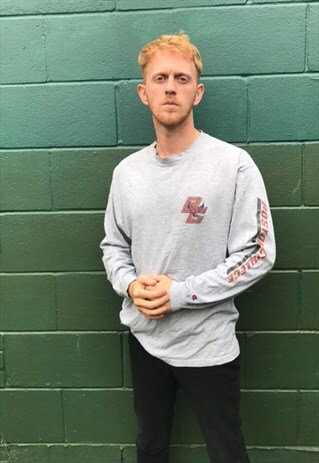 VINTAGE LONG SLEEVE CHAMPION T SHIRT