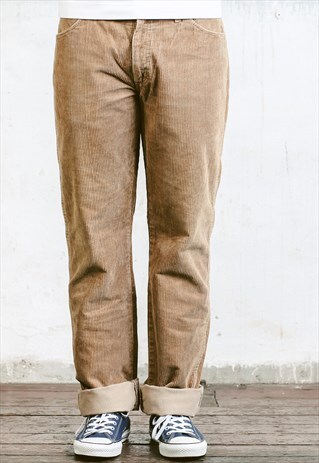 VINTAGE WRANGLER CORDUROY TROUSERS