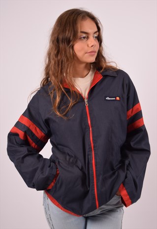 Vintage Ellesse Reversable Jacket Navy Blue | Messina Girl | ASOS ...