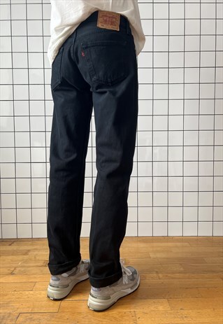 Vintage LEVIS 501 Jeans 90s Black