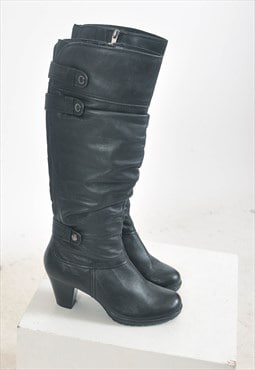 Vintage 90s real leather boots