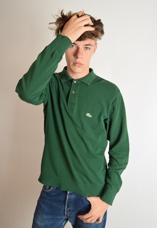 VINTAGE LACOSTE POLO SHIRT MADE IN FRANCE 80'S (2632)