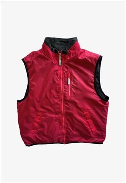 Vintage 90s Tommy Hilfiger Athletics Reversible Gilet