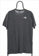 THE NORTH FACE VINTAGE GREY TSHIRT WOMENS