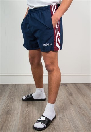 VINTAGE 90'S ADIDAS SHORTS BEACH IBIZA WAVEY