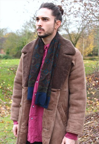 VINTAGE 70S MOD PAISLEY SCARF - SAMMY - INDIE