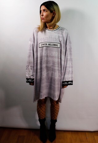 OVERSIZED DRESS TOP
