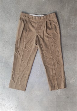 Vintage 90s Baggy Beige Oversize Dad Pants