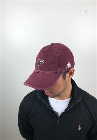 VINTAGE MAROON ADIDAS CAP