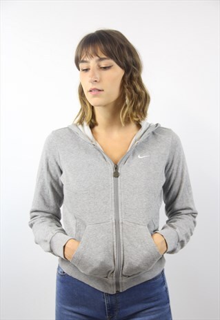 VINTAGE NIKE GREY HOODIE