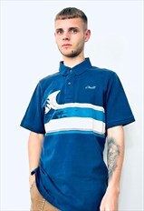 Vintage ONeill Wave Graphic Polo Shirt