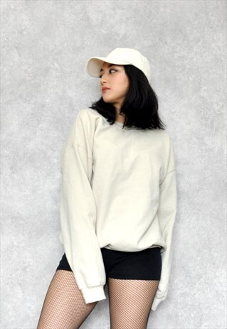 BOISTEROUS LONDON SWEATSHIRT BOYFRIEND UNISEX SAND